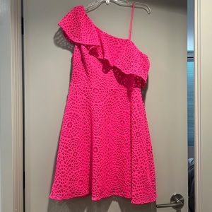 Lilly Pulitzer Callisto One-Shoulder Dress